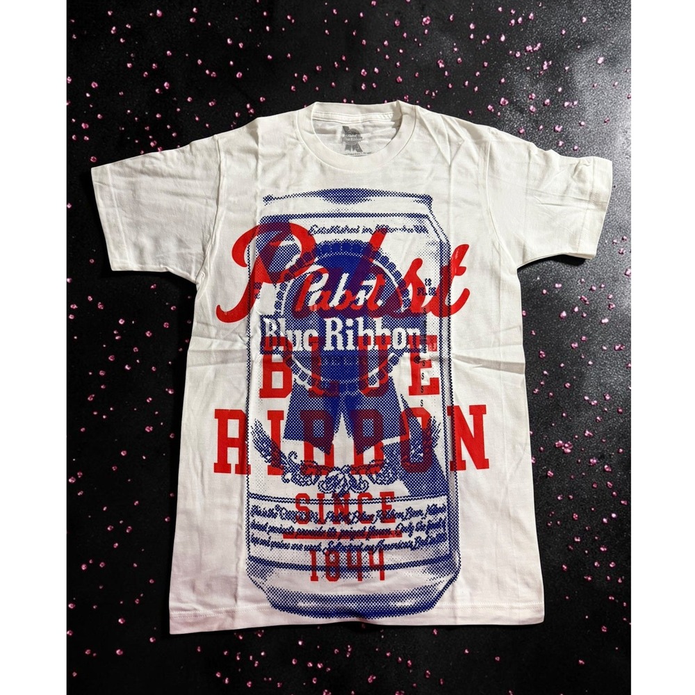Pabst Blue Ribbon - Graphic T-Shirt White - Size: Small - *NWT*